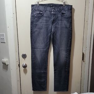 HUDSON JEANS Byron Five Pocket Straight Cut Men's Blue Jeans